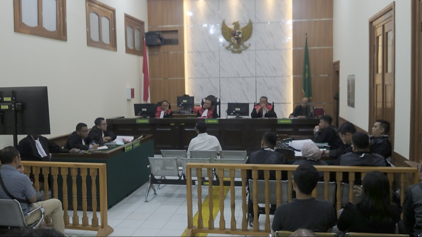 Sidang kasus dugaan penganiayaan di Pengadilan Negeri Bandung. Dok Istimewa