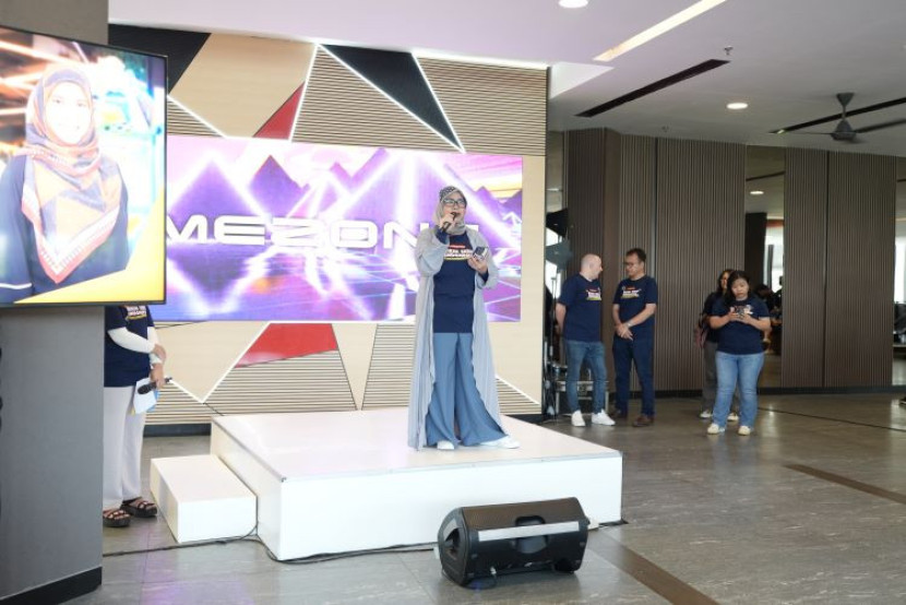 Kikie Randini, General Manager Marketing TEEG Indonesia memberikan sambutan Sumber:timezone