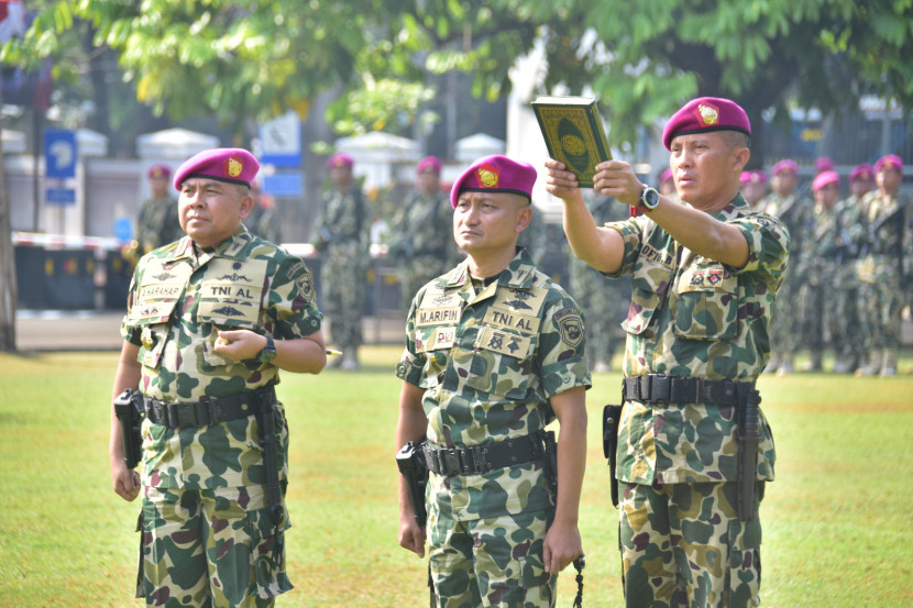 Komandan Rumkital Cilandak Marinir, Kolonel Laut (K) drg Muh Arifin. Sumber: Seputarmiliter.id