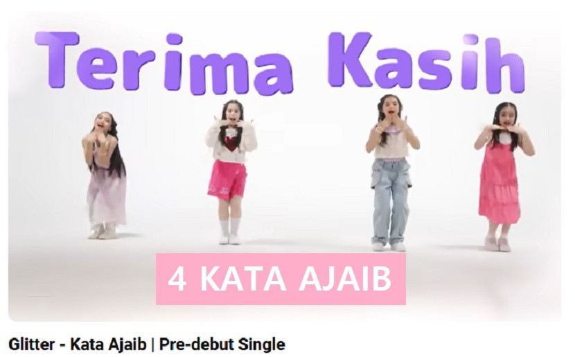 Lagu 4 Kata Ajaib. Sumber:Dok Kidsnews.id