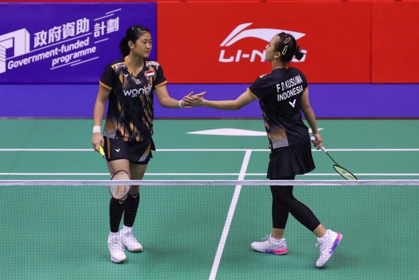 Pasangan ganda putri Febriana Dwipuji Kusuma/Amallia Cahaya Pratiwi melaju ke babak kedua Hong Kong Open 2024. (PBSI)