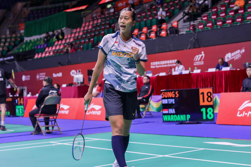 Putri Kusumawardani akan kembali melawan wakil Cina Taipei Tai Tzu Ying di babak kedua Hong Kong Open 2024. (PBSI)