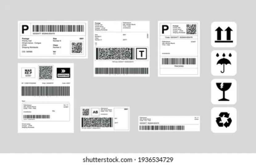 Ilustrasi label pengiriman CIF. Sumber: Shutterstock