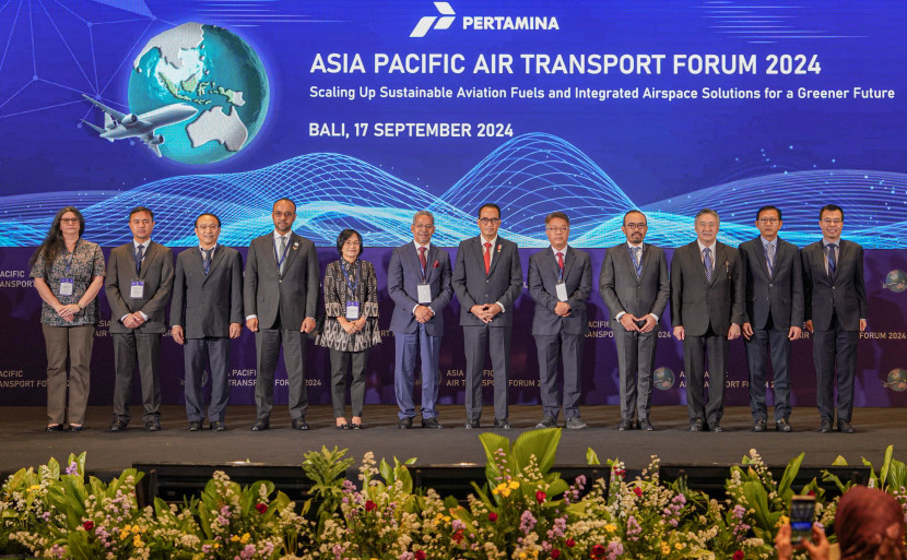 Pertamina Patra Niaga hadir di Asia Pacific Air Transport Forum 2024 di Nusa Dua, Bali, sekaligus mendukung inovasi avtur ramah lingkungan yang sudah teruji kualitasnya. (Foto: Dok RUZKA INDONESIA)