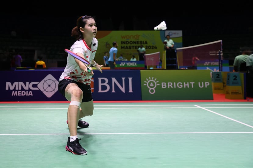 Chiara Marvella Handoyo. Sebanyak 7 pemain tunggal putri Indonesia melangkah ke babak kedua Malaysia IC 2024. (PBSI)