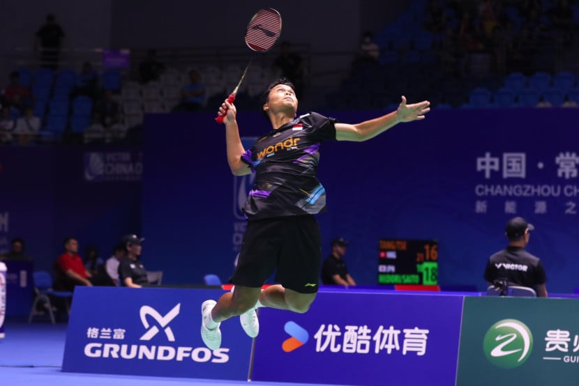 pemain tunggal putra Indonesia, Anthony Sinisuka Ginting (PBSI)