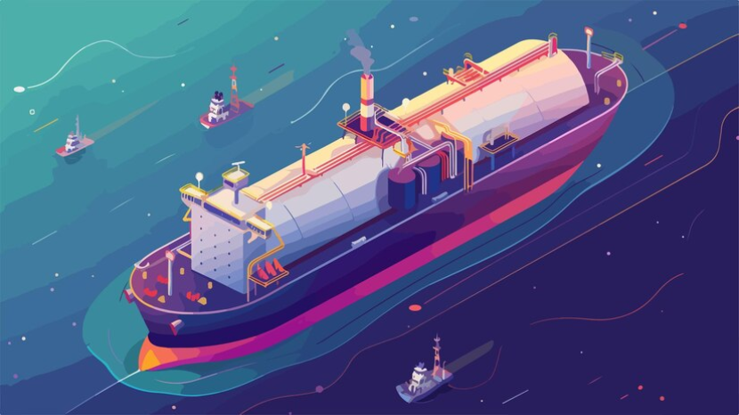 Ilustrasi kapal tanker. TOVALOP jadi perjanjian penting dalam urusan shipping. Sumber:Freepik