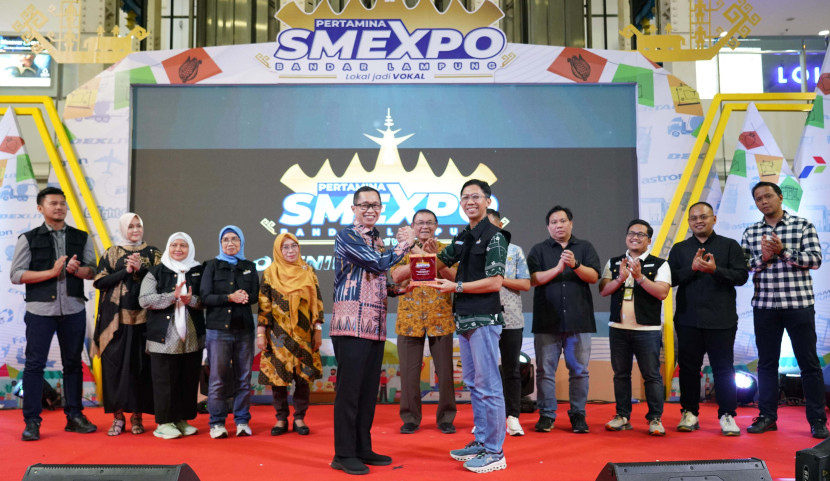 Lewat acara Pertamina SMEXPO Bandar Lampung 2024, Pertamina terus menunjukkan komitmennya mendukung UMKM yang menjadi penggerak perekonomian lokal dan nasional. (Foto: RUZKA INDONESIA)