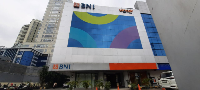 Kantor Bank Negara Indonesia (BNI) Cabang Harmoni, Jakarta Pusat. (Foto: Dok Ruzka Indonesia)