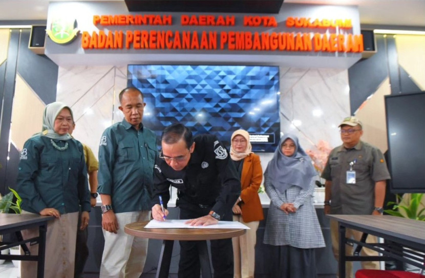 FGD penanggulangan kemiskinan Bappeda Kota Sukabumi, Selasa (24/9/2024).