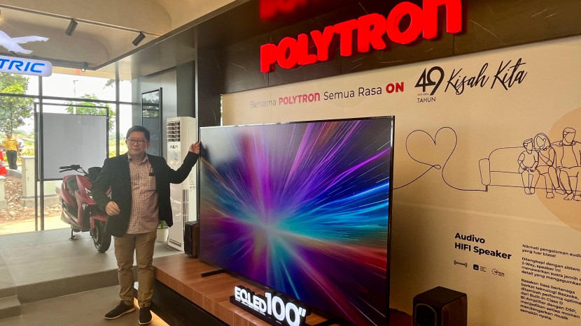 POLYTRON Rayakan 49 Tahun dengan Showroom Baru di Semarang