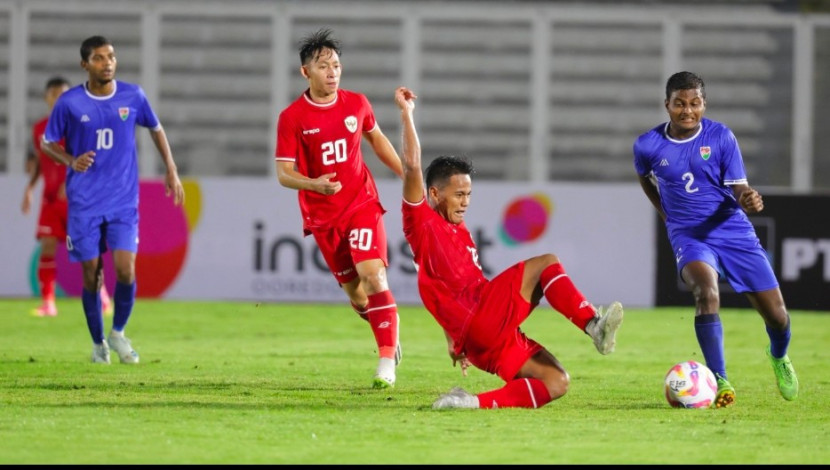 Jelang kualifikasi Piala Asia U-20 2025, Indosat Ooredoo Hutchison (Indosat atau IOH), sebagai sponsor resmi Timnas Indonesia, memberikan dukungan penuh demi memastikan para penonton dapat tetap terhubung dengan jaringan internet. (Foto: Dok Ruzka Indonesia)