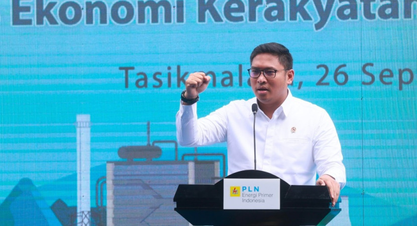 Wakil Menteri Pertanian Republik Indonesia, Sudaryono mengapresiasi langkah PLN dalam mendorong program biomassa dengan memanfaatkan lahan kritis yang berkolaborasi dengan Kementerian Pertanian, Pemerintah Daerah, dan kelompok masyarakat. (Foto: Dok PLN)