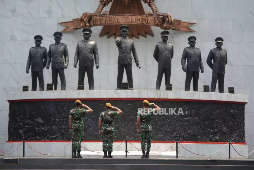 Tujuh perwira AD yang diculik dan dibunuh dalam Gerakan 30 September 1965. (Foto; Dok. Republika.co.id)