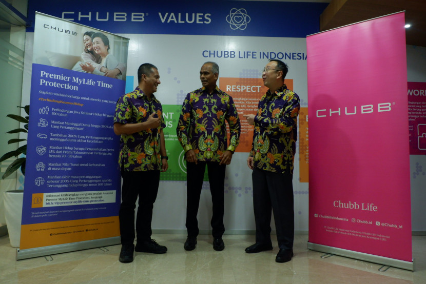 PT Chubb Life Insurance Indonesia (Chubb Life Indonesia) pada Rabu (2/10/2024) ini meluncurkan produk Premier MyLife Time Protection yang dirancang untuk memberikan perlindungan asuransi kecelakaan dan jiwa yang komprehensif untuk nasabah di setiap tahap kehidupan. (Foto: Chubb Life Indonesia)