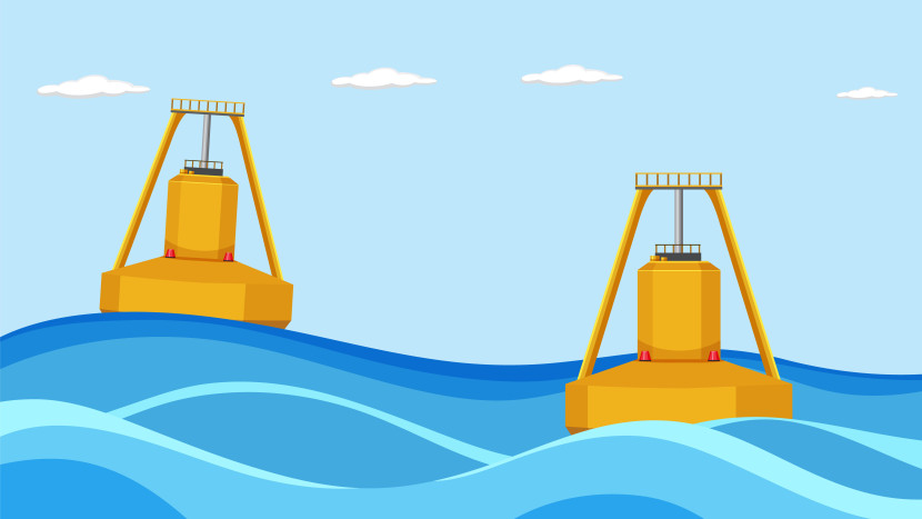 Ilustrasi Buoy.  Sumber:Freepik