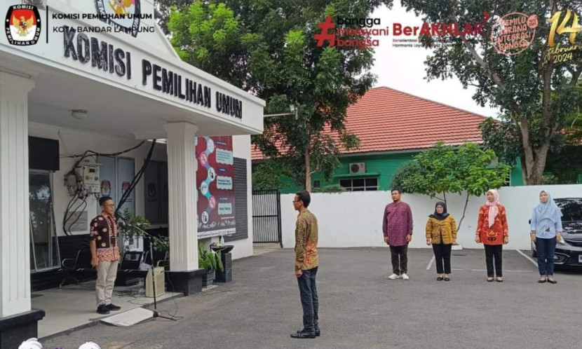 Kantor KPU Bandar Lampung. (Foto: FB KPU Kota Bandar Lampung) 