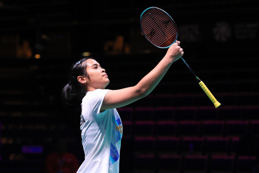 Gregoria Mariska Tunjung melaju ke babak perempat final Arctic Open 2024. (PBSI)