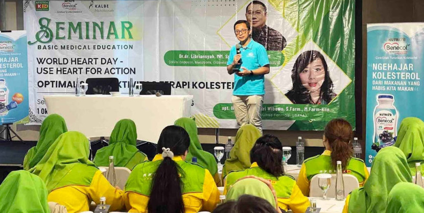 Robertus Parulian, Director of Adult & Specialized Nutrition KALBE Nutritionals ingin mengajak seluruh elemen masyarakat untuk lebih peduli pada kesehatan jantung dan pola hidup sehat guna mengurangi risiko penyakit kardiovaskular di Indonesia. (Foto: Dok RUZKA INDONESIA)