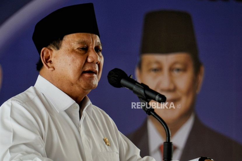 Presiden terpilih Prabowo Subianto.