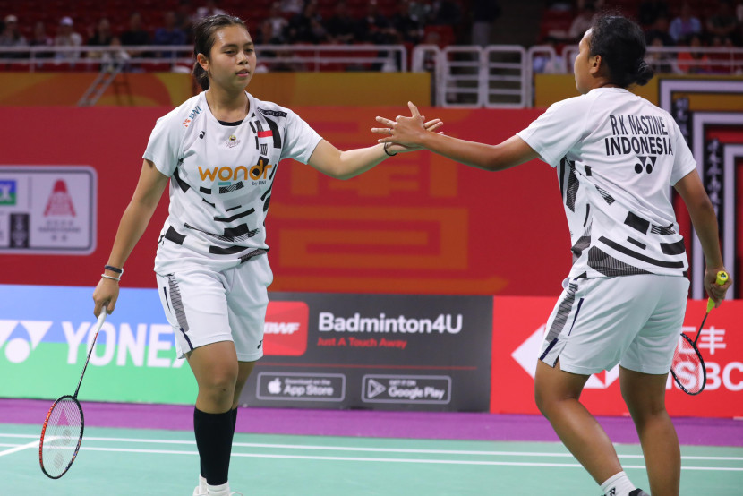 Dua wakil Indonesia harus takluk di semifinal Kejuaraan Dunia 2024. (PBSI)