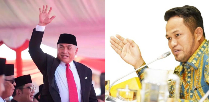 Pasangan petahana Isran Noor-Hadi Mulyadi unggul jauh atas pesaingnya, Rudy Mas'ud-Seno Aji dalam survei terbaru Global Insight Analitics (GIA). (Foto: RUZKA-REPUBLIKA NETWORK)