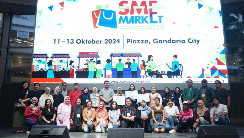 Penyelenggaraan pameran SME Market 2024 telah memperkenalkan dan mempromosikan berbagai UMK kepada kalangan yang lebih luas. (Foto: Dok RUZKA-REPUBLIKA NETWORK)