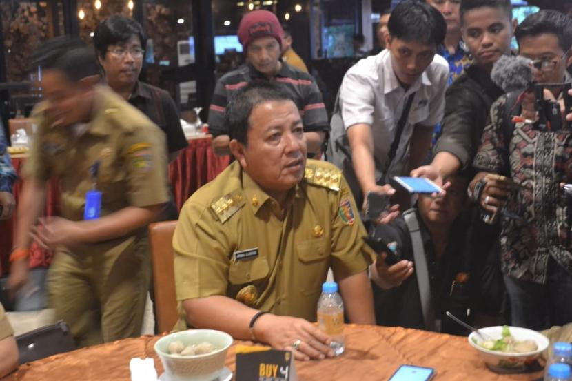 Arinal Djunaidi, gubernur Lampung periode 2019-2024, yang juga ketua DPD I Partai Golkar Lampung. (Foto: Republika.co.id/Mursalin Yasland)