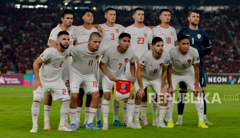 Timnas Indonesia masih berpeluang untuk lolos Piala Dunia 2026. (Foto: Dok Republika)