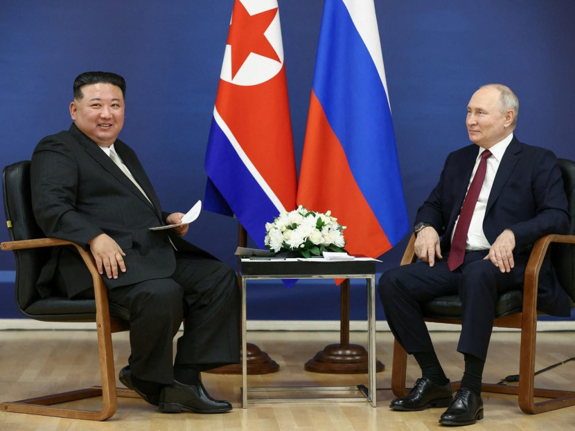 Presiden Korut Kim Jong-un dan Presiden Rusia Vladimir Putin. Sumber: RAND