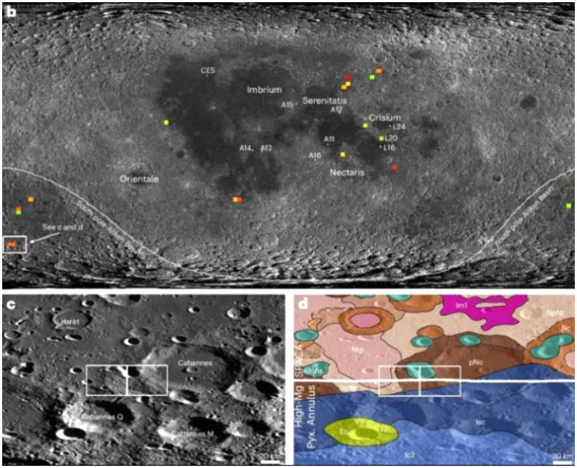 Penilaian asal usul bulan dari meteorit NWA 2995/Nature Astronomy (2024).