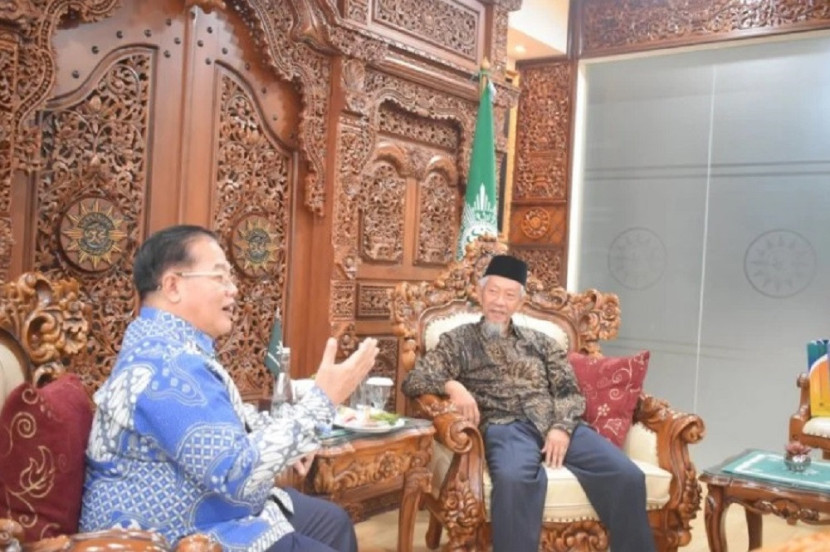 Kunjungan Menteri Senior Kamboja Dr. Othsman Hassan ke kantor Pimpinan Pusat Muhammadiyah. Foto: Muhammadiyah