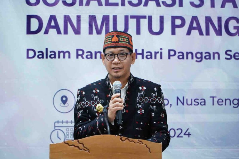 Deputi Penganekaragaman Konsumsi dan Keamanan Pangan Bapana,s Andriko Noto Susanto. (Foto: Bapanas)