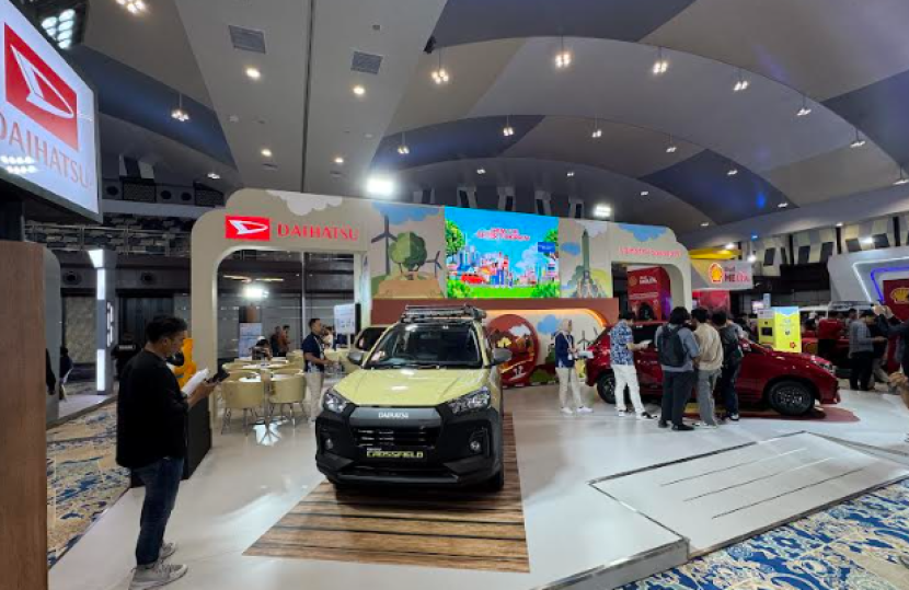 Tampak booth daihatsu di GIIAS Semarang 2024.    dok Daihatsu