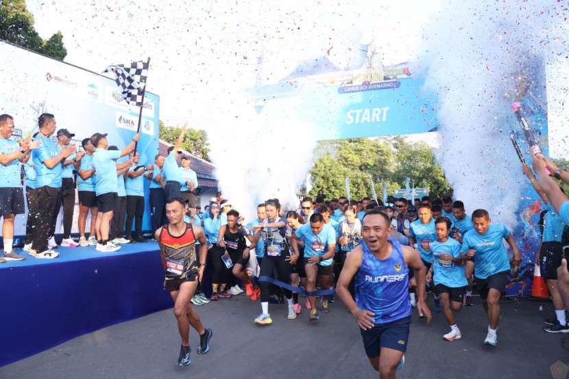 Acara Air Force Ampuh Three Fun diikuti oleh kalangan TNI AU dan masyarakat umum. Foto: TNI AU