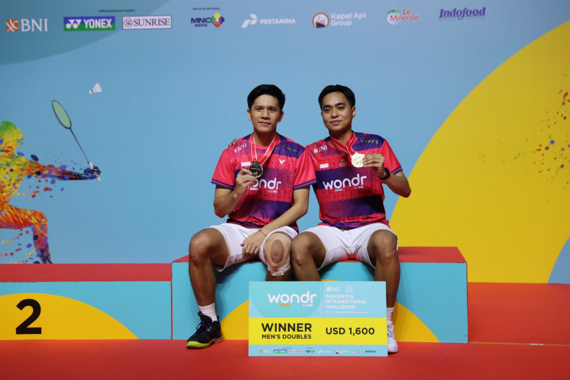 Juara Indonesia International Challenge 2024, Rahmat/Yere Bersiap di Super 100