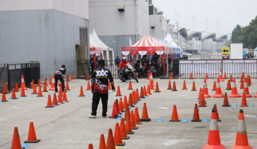 Area test ride yang disiapkan panitia IMOS 2024. 