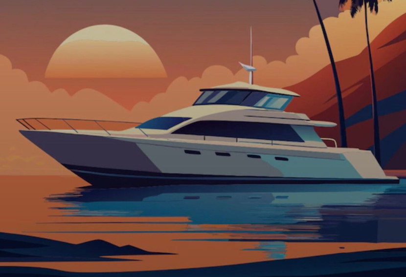 Ilustrasi yacht. Sumber: Istimewa