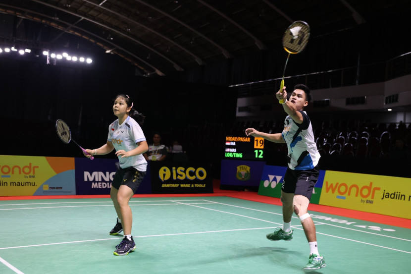 Ganda campuran Indonesia memastikan dua tempat di semifinal Indonesia Masters II 2024 Super 100 (PBSI)