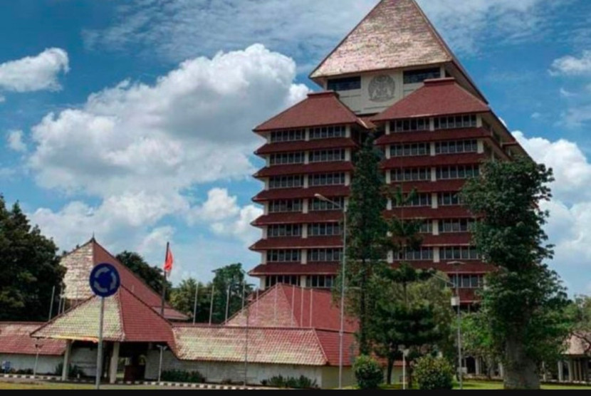 Gedung Rektorat Kampus UI Depok. (Foto: Dok Ruzka)