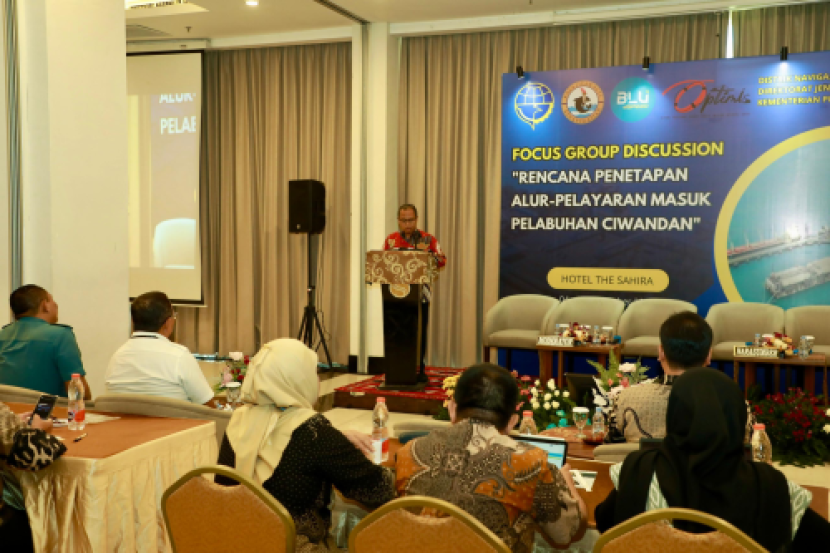 Suasana FGD Pelabuhan Ciwandan pada Selasa (5/11/2024). Sumber: Situs Resmi Ditjen Hubla