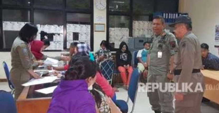 Kantor pengaduan Satpol PP Kota Depok. (Foto: Dok Republika)