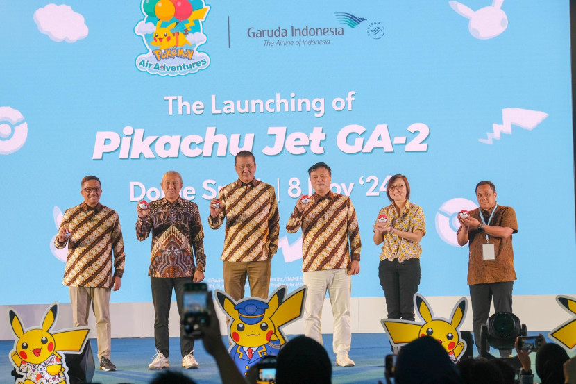 Livery Pikachu Berbatik Garuda Indonesia Wujud Kolaborasi IP Lokal dan IP Global