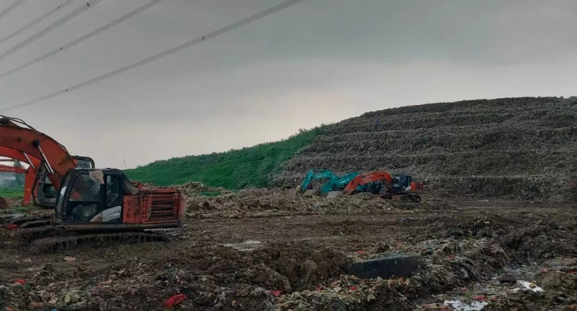 Lokasi akan dibangun TPST Cipayung, Kota Depok. (Foto: Dok Diskominfo Kota Depok)