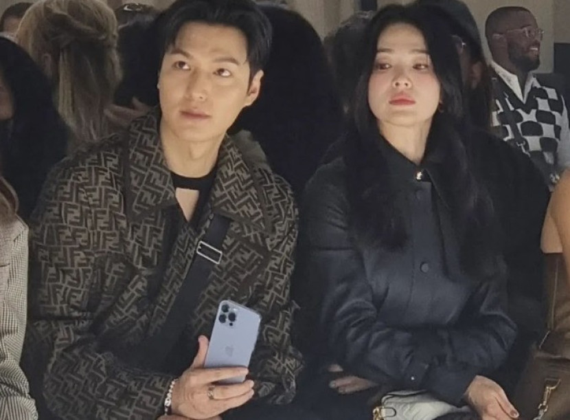 Lee Min Ho dan Song Hye Kyo Sumber:IG Fendi