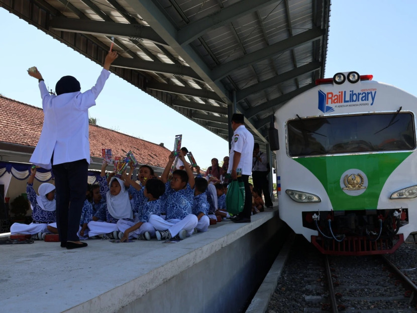 Rail Library milik PT KAI. (Foto: Humas PT KAI)