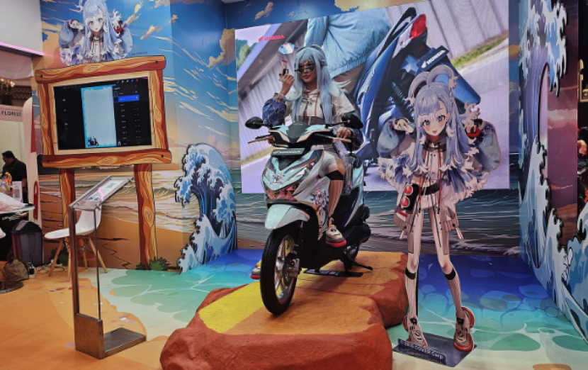 New Honda BeAT kali ini hadir dengan mengusung nuansa 'pop culture'   dok Wahana