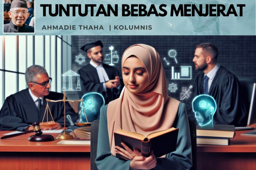 Foto ilustrasi Catatan Cak AT: Tuntutan Bebas Menjerat. (Foto: Dok Ruzka)