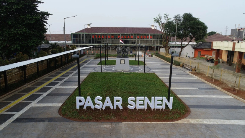 Ilustrasi. Stasiun Pasar Senen, Jakarta Pusat. (Foto: Humas PT KAI)