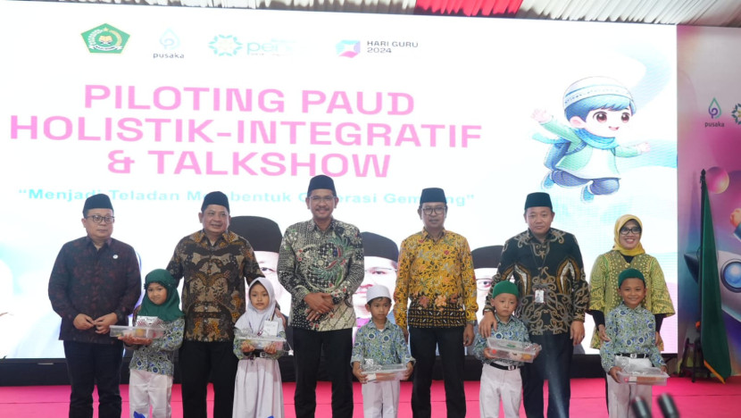 Songsong Indonesia Emas 2045, Kemenag Luncurkan Program PAUD Holistik Integratif